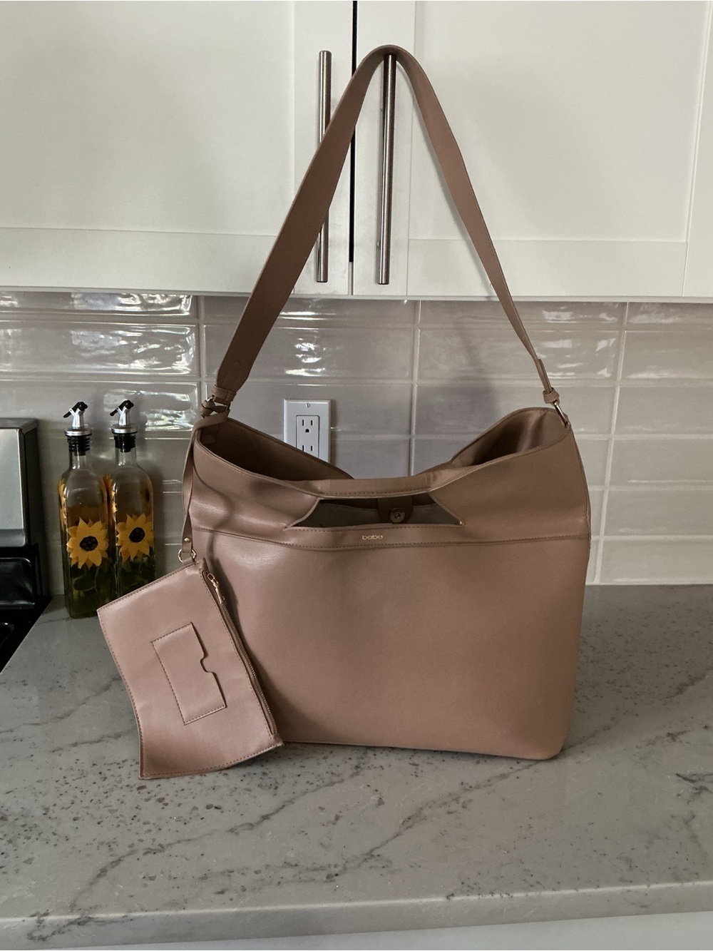 BEBE Ali Tote & Wristlet